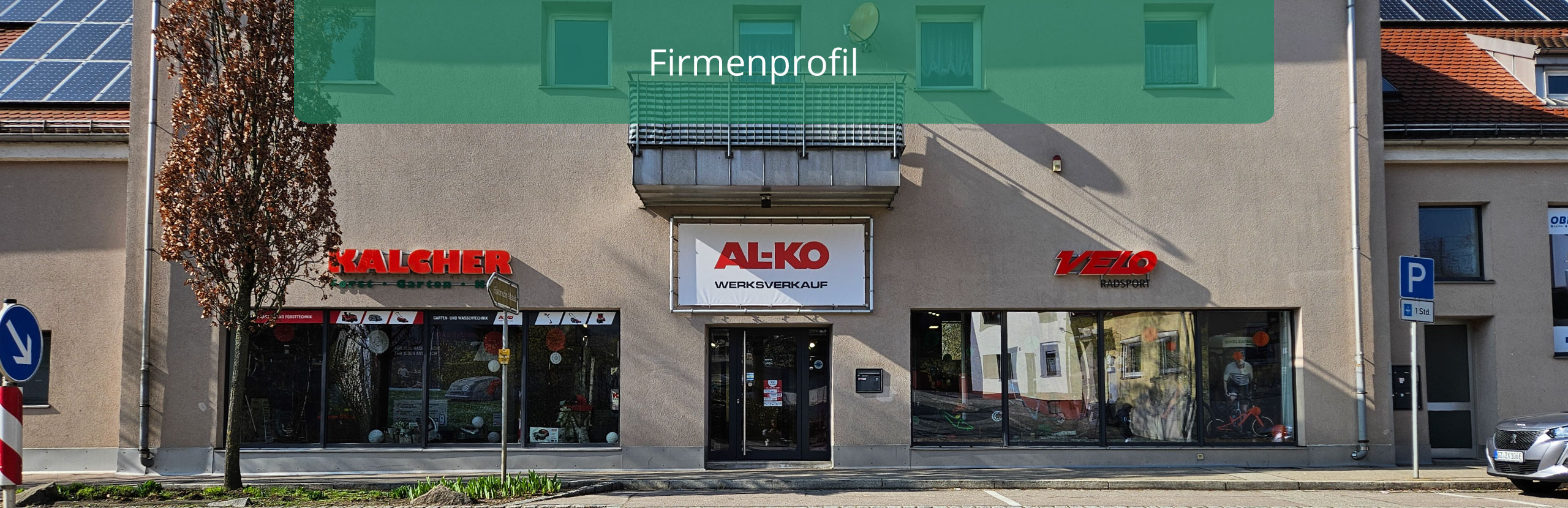 AL-KO Werksverkauf - "Firmenprofil" Titelbild